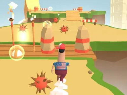 Spel Fysieke pop: extreem rennen  online