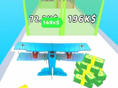 Spel Bouw een vliegtuig en vlieg 3D!  online