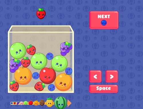 Spel Fruit fuseren  online