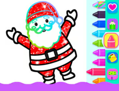 Spel Peutertekening: Kerstmis  online