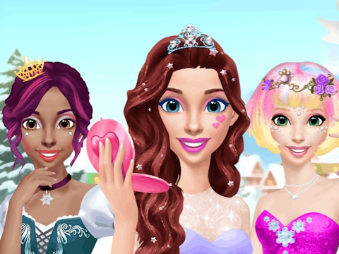 Spel Prinses Gloria make -up salon  online