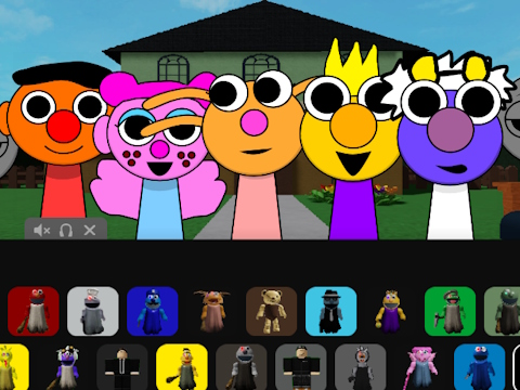 Spel Sprunki -pop  online