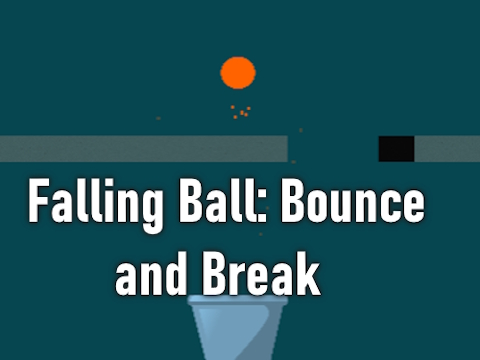 Spel Falling Ball: Bounce and Break online