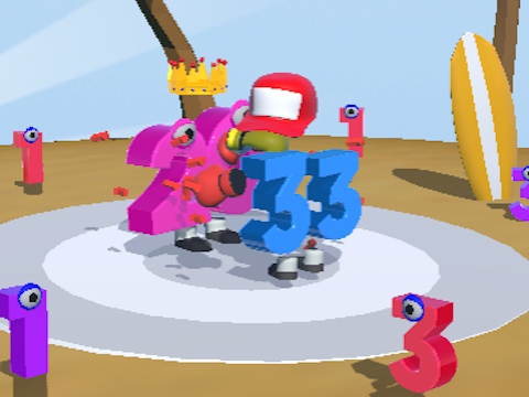Spel Nummer Run 3D  online