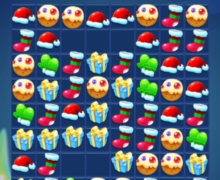 Spel Santa's Match Mission online