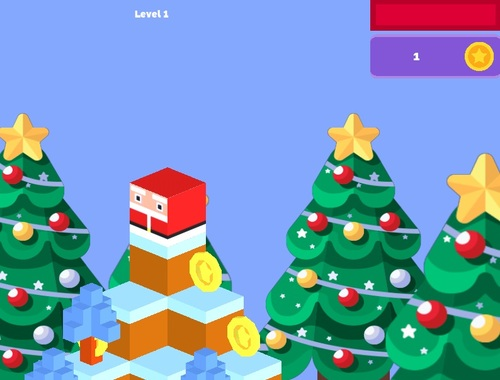 Spel De kerstman haast zich naar beneden  online