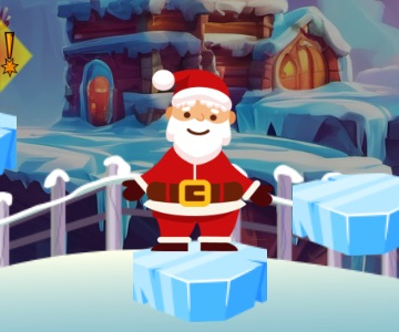 Spel De feestelijke sprong van de kerstman  online