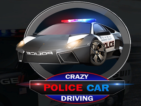 Spel Gekke politieauto rijden  online