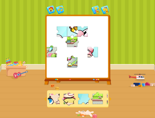 Spel Avatar World Jigsaw online