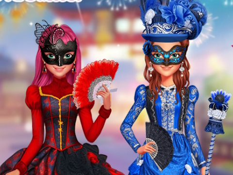 Spel Ellie en vrienden Venice Carnival  online