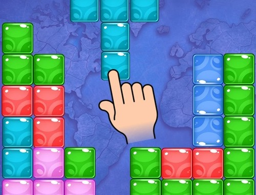 Spel Blokkeer puzzelreizen  online