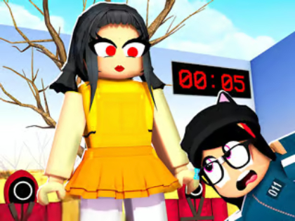 Spel Jigsaw Puzzle: Squid Game vs Roblox online
