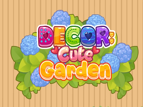 Spel Decor: schattige tuin  online
