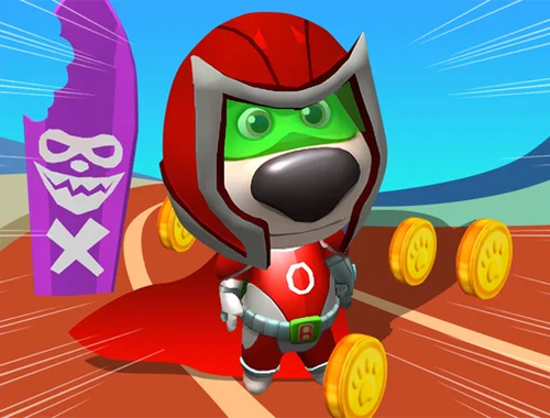 Spel Super Dog Hero Dash online