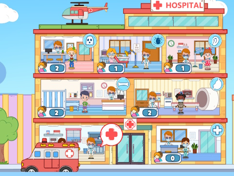 Spel TOCA AVATAR: Mijn ziekenhuis  online