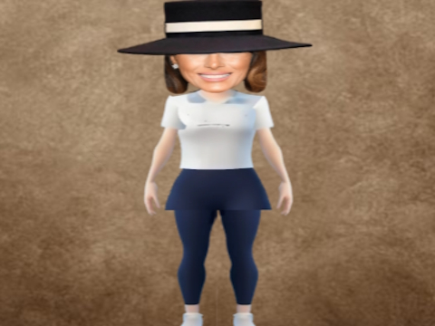Spel Melania Hat Antistress Game online