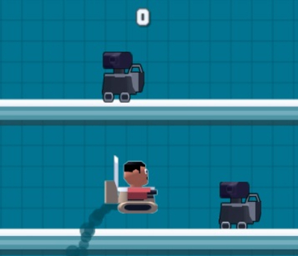 Spel Skibidi toiletsprong  online
