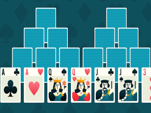 Spel Tripeaks Solitaire online