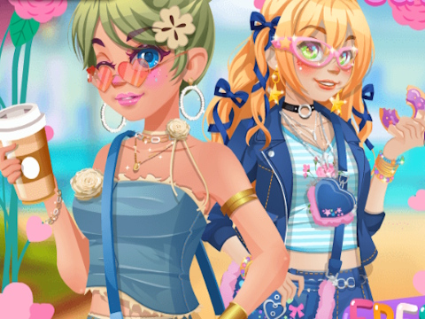 Spel Girly in denim online