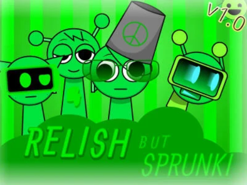 Spel Sprunki geniet  online