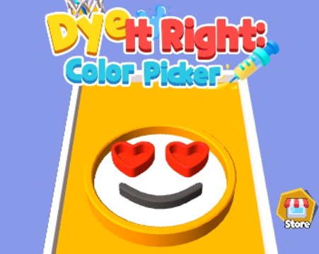 Spel Verven het juiste kleurkiezer  online