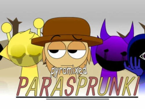 Spel Parasprunki pyramixed online