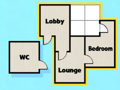 Spel Room Sorteer - Plattegrond  online