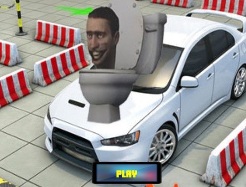 Spel Skibidi toiletparkeerauto  online