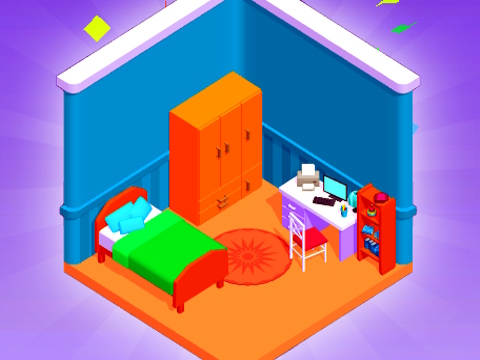 Spel Crazy Merge Room online