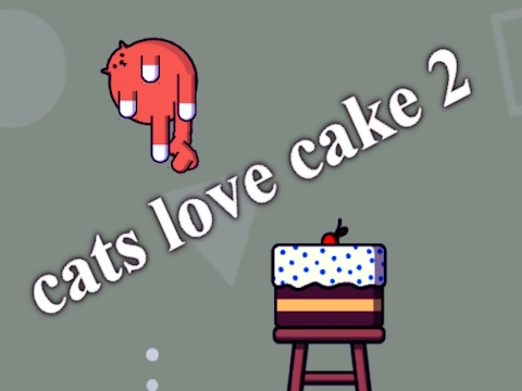 Spel Katten houden van cake 2  online
