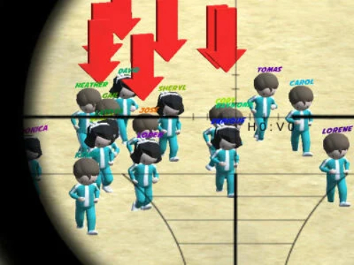 Spel Squid -spel sluipschutter  online