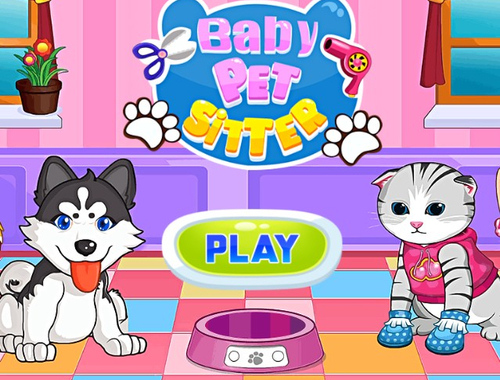 Spel Baby Pet Sitter online