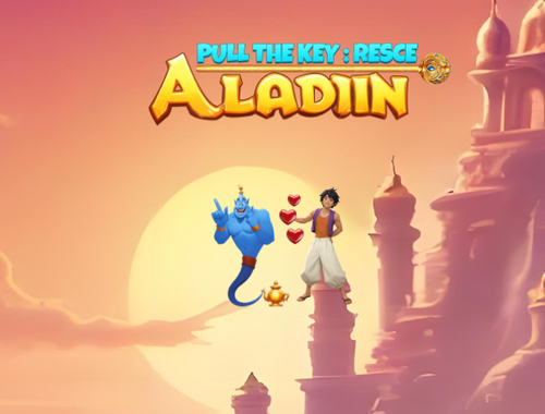 Spel Trek de belangrijkste reddings Aladin  online