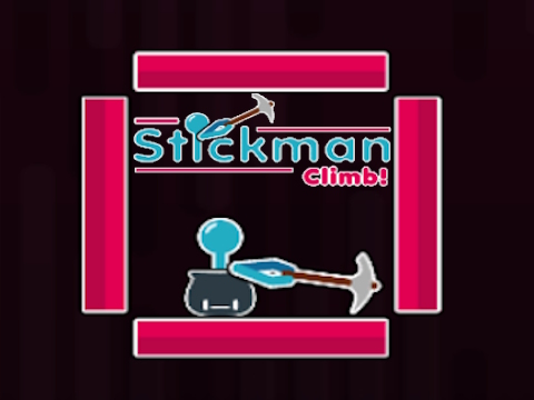 Spel Stickman klim!  online