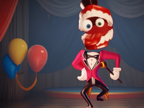 Spel Vijf nachten in het digitale circus  online
