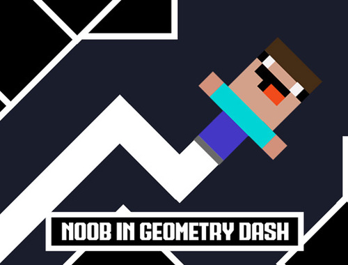 Spel Noob in geometrie dash  online