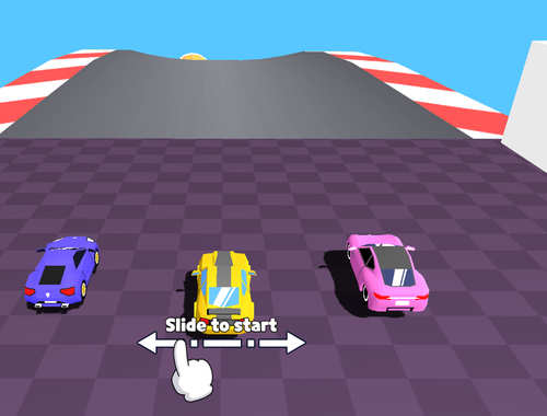 Spel Mie racer stunts -auto samen  online