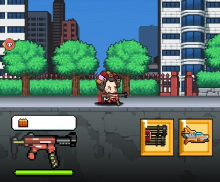 Spel Mecha shoot pixel rpg online