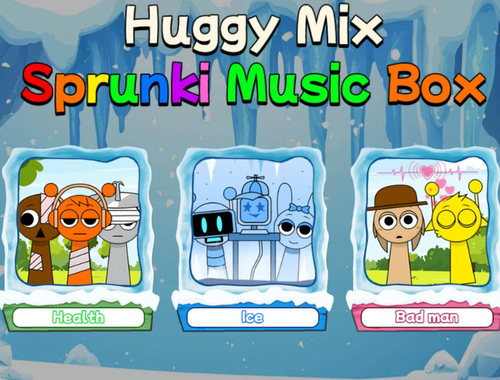 Spel Huggy Mix Sprunki Music Box online