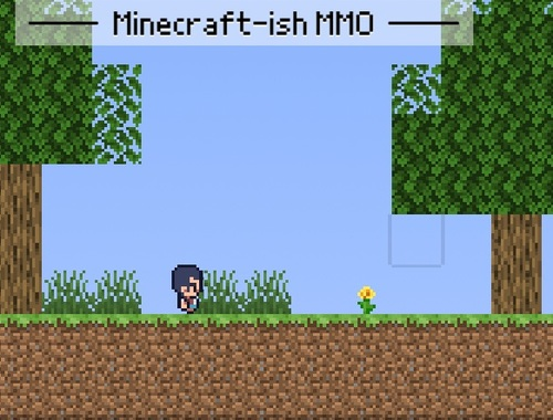 Spel Minecraft-achtig MMO  online