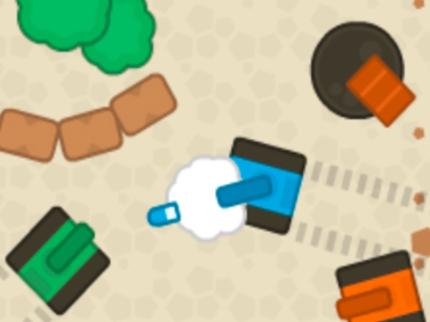 Spel 1 2 3 4 Player Tank Game 2d online