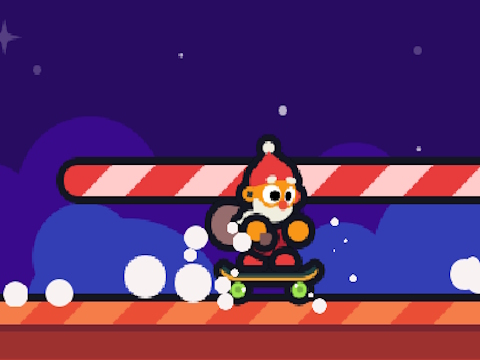 Spel Kickflip Santa online
