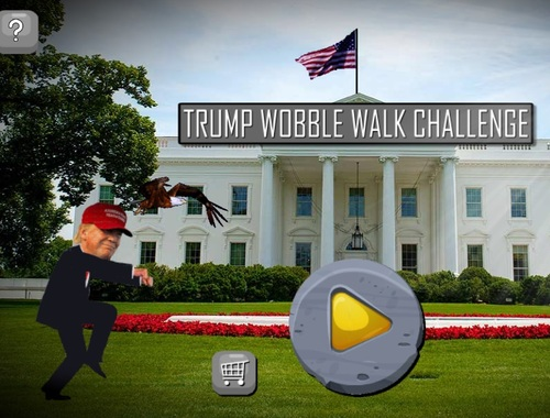 Spel Trump Wobble Walk Challenge online