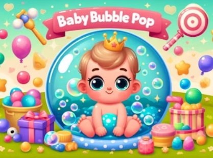 Spel Baby bubbel pop  online