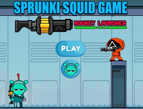 Spel Sprunki Squid Game Rocket Launcher online