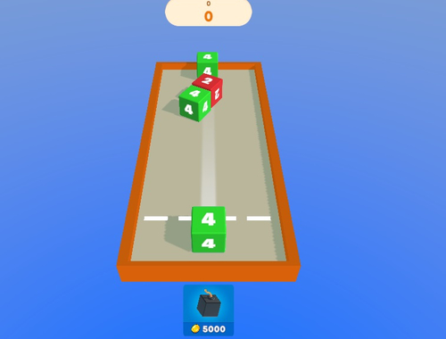 Spel Samenvoegen Cubes 2048 3D  online