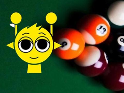 Spel Sprunki 2Players biljart  online