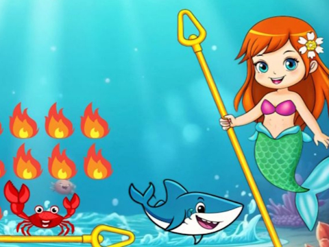 Spel Prinses vs Shark  online