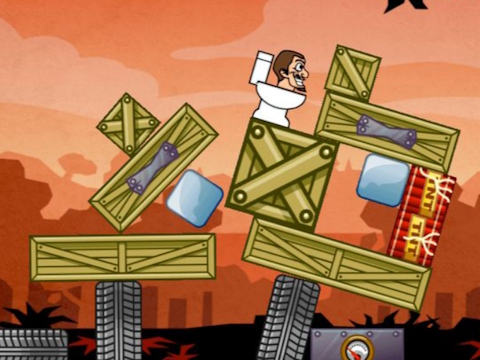 Spel Bak de skibidi  online