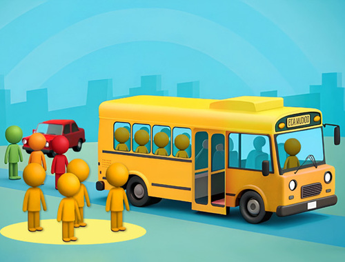 Spel Gek busstation  online